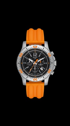 Traser H3 Watches Extreme Sport Chrono Silicone Orange