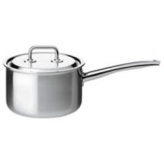 Spring saucepan with lid