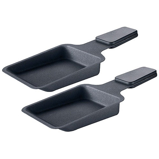 Spring raclette pans 2 pieces