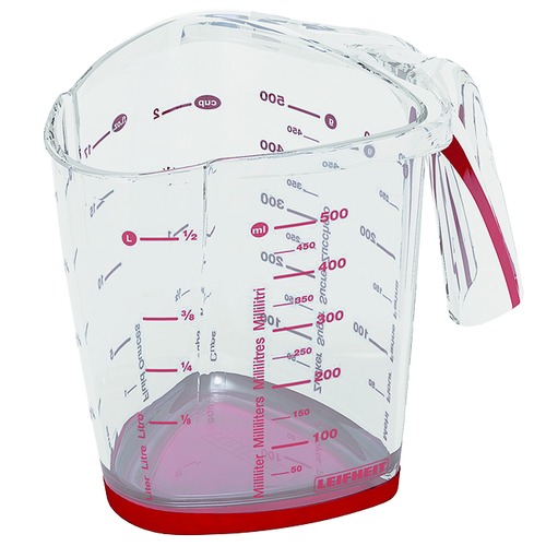 Measuring cup transparent / red 1.0Liter Zyliss E970039