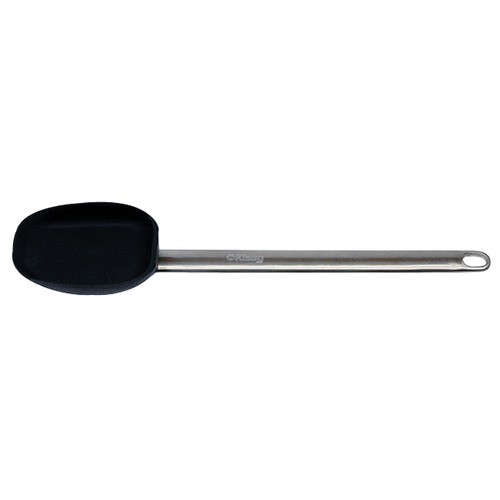 Silicone spoon black 30cm Kisag E30710