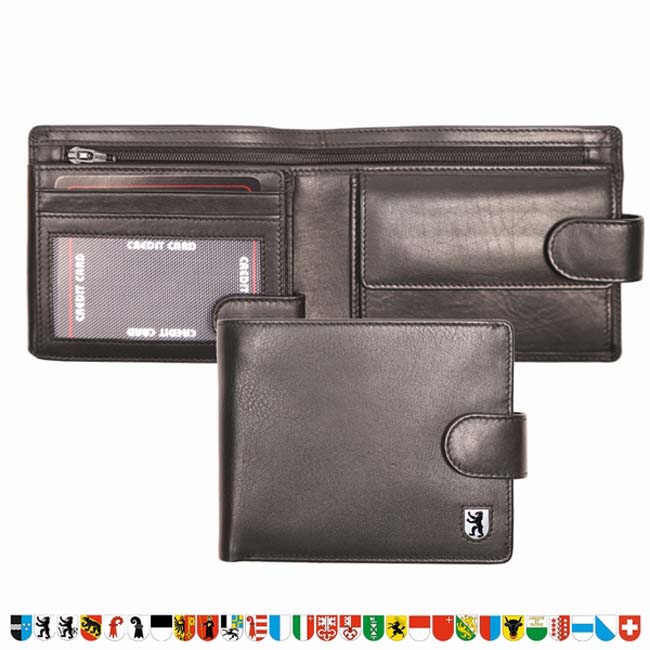 Giorgio Carelli leather wallet Billfold