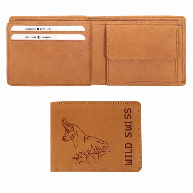 Giorgio Carelli leather wallet Billfold, small