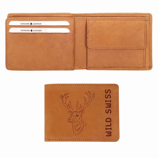 Giorgio Carelli leather wallet Billfold, small