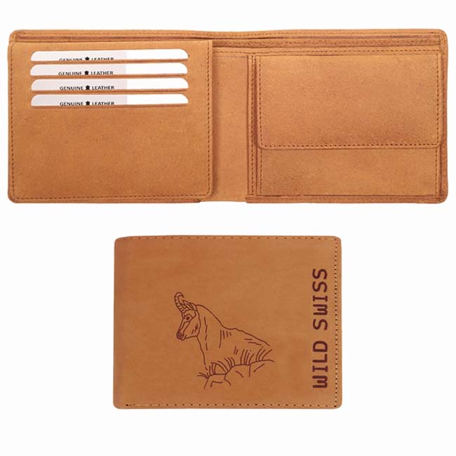 Giorgio Carelli leather wallet Billfold