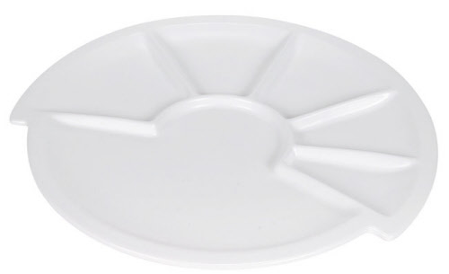 Kaltenbach Gourmetteller Unicolor 30 cm weiss