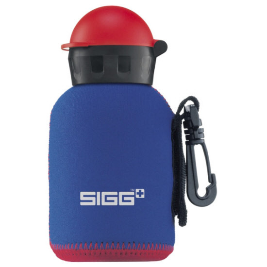 Sigg Bottle Kids Neoprene pouch 0.3l blue-red'15