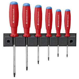 Screwdriver set PB8440 Gr. 8 9 10 15 20 25 for Torx screws