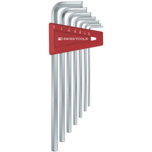 Hex key set PB 214 H 12-part in plastic holder