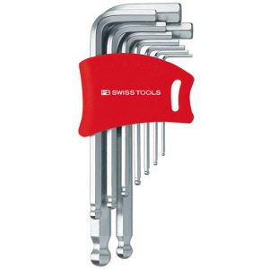 Hex key set PB 212DH10 9-piece plastic holder