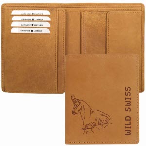 Giorgio Carelli leather wallet Unisex billfold