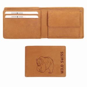 Giorgio Carelli leather wallet Billfold, small