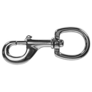 Meister Carabiner hook plated 28mm